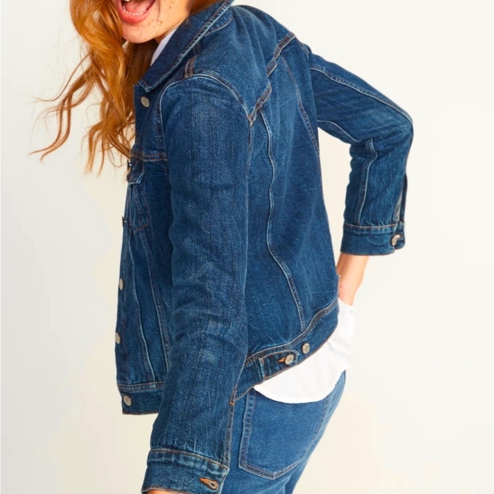 C.E. Schmidt Workwear‎ For Her Medium Wash Denim Button Down Denim Jacket Medium